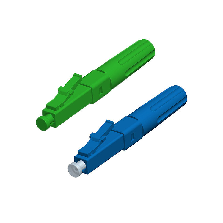 LC 4501 Fc Fiber Optic Fast Connector APC 0.3db Push Tight Structure