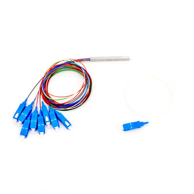 UPC 8 Way Fiber Splitter FTTX Passive Optical Splitter Gpon 1310nm