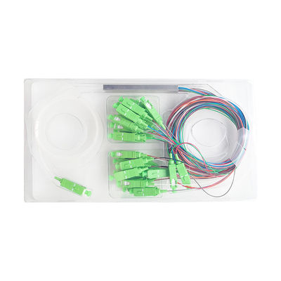 Fiber Optic Anatel 1x32 Lc Apc Connector Divisor SC Mini Plc Splitter