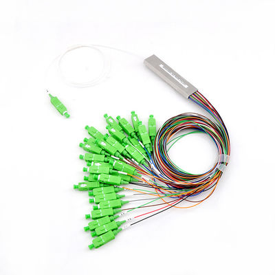 Fiber Optic Anatel 1x32 Lc Apc Connector Divisor SC Mini Plc Splitter