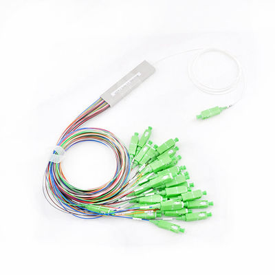 Fiber Optic Anatel 1x32 Lc Apc Connector Divisor SC Mini Plc Splitter