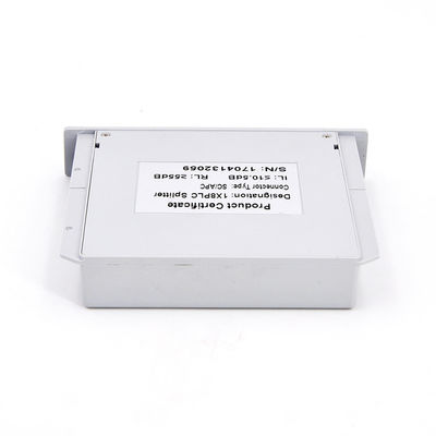 Modular Fiber Optic PLC Splitter 1x8 Inserting Low PDL Divisor De Fibra