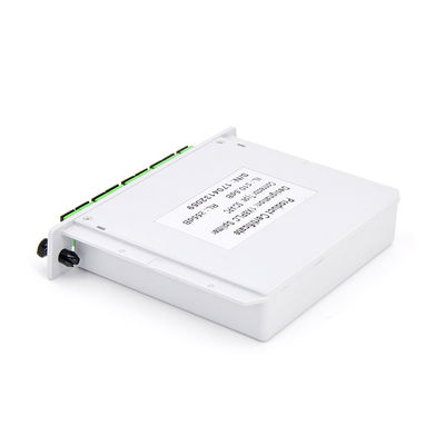 Modular Fiber Optic PLC Splitter 1x8 Inserting Low PDL Divisor De Fibra