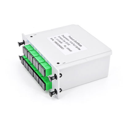LC Passive Fiber Optic PLC Splitter Small Box Network Pon Module Cassette
