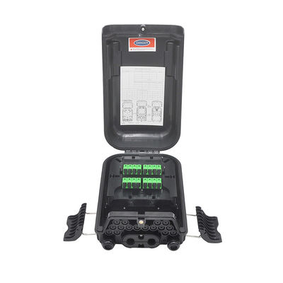 Anatel Fiber Optic Terminal Box Access IP65 ABS Pole Mountable