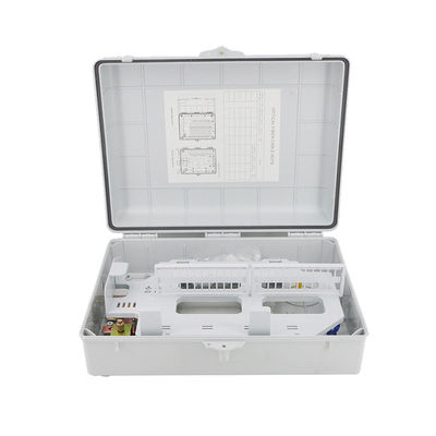 SMA Fiber Optic Distribution Box Ftth Outdoor 130mm 4 In 48 Out