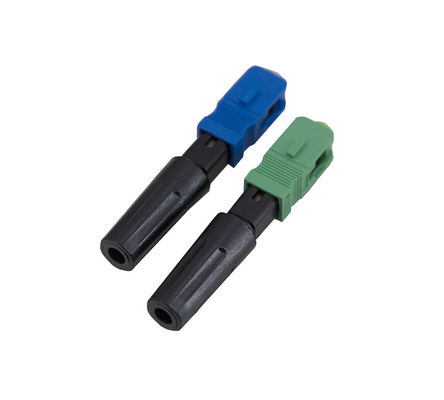 0.25db Optical Cable Connector SC 5507 Lc Fast Connector Blue Field Installable