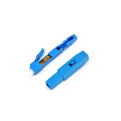 38mm APC Single Mode Fiber Connectors Optic LC 3801 Splice Unicam