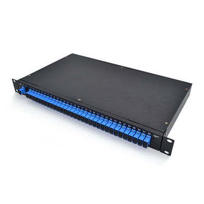 1u Rack Mount Plc Splitter FTTH Plc Planar Lightwave Circuit MM