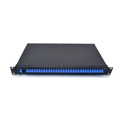 1u Rack Mount Plc Splitter FTTH Plc Planar Lightwave Circuit MM