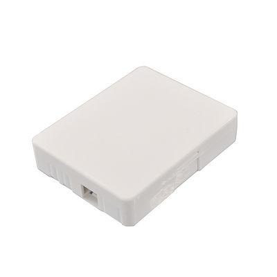 FTTH 1 Port ABS Fiber Optic Terminal Box Socket Panel SC Type