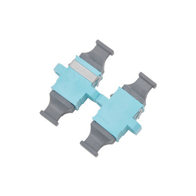 Aqua W Mtp To Lc Adapter OM3 Mounting Flange Fiber Optic Adapter