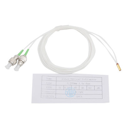 1550nm Loose Tube Fiber Optic Cable 900um C Lens Gold Plated