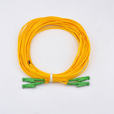 E2000 Fiber Optic Patch Cord 3m UPC Sc Lc Patch Cord Simplex Single Mode
